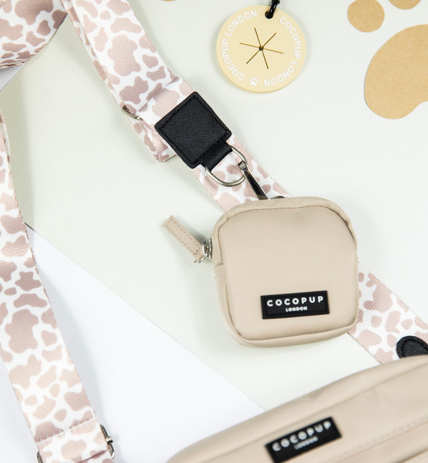 Cocopup Bag Strap - Nude Cow