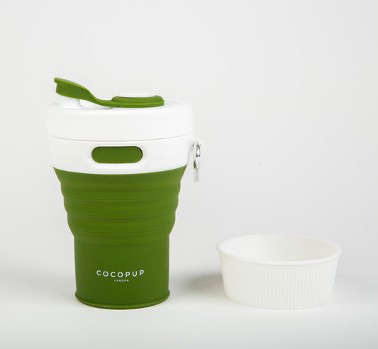 Cocopup - Collapsible Coffee Cup - Khaki