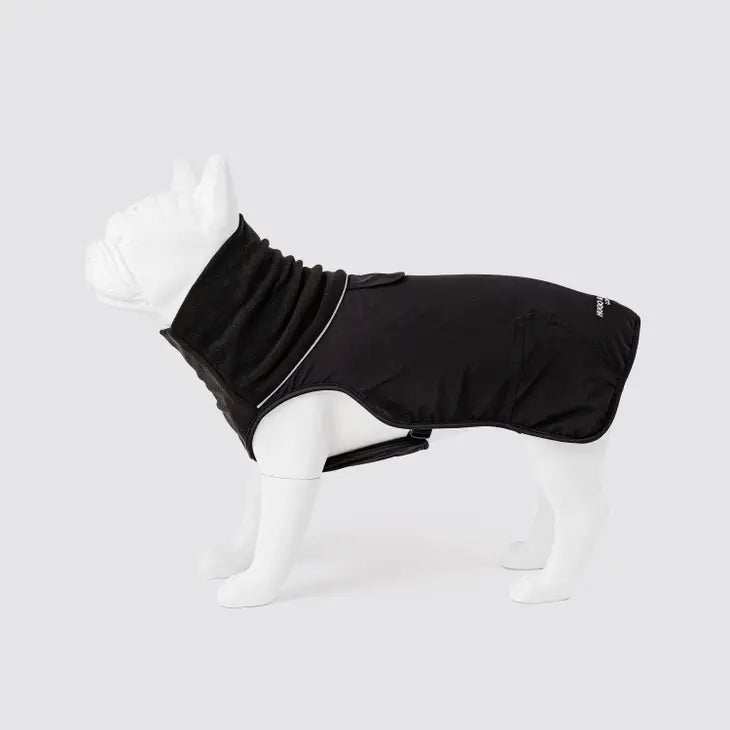 Hugo & Hudson Thermal Self Heating Dog Jacket - Black