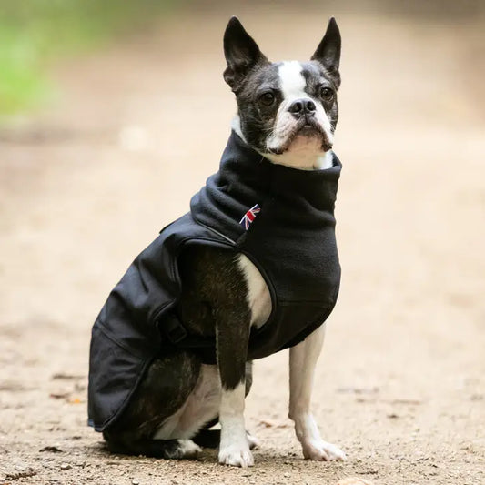 Hugo & Hudson Thermal Self Heating Dog Jacket - Black