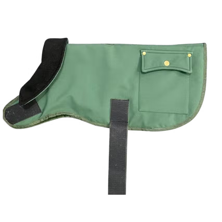 Ruffley's Waterproof Dog Coat - Forest Green