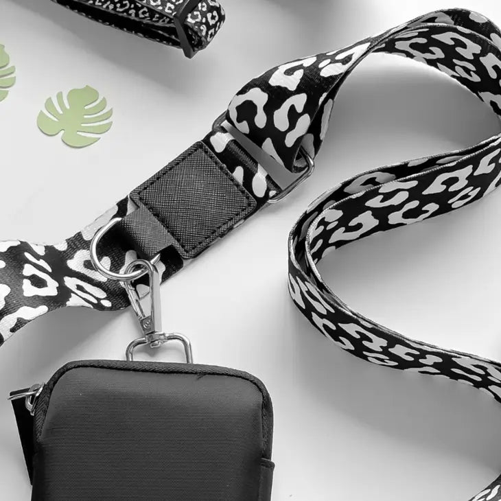 Cocopup Bag Strap - Black Leopard