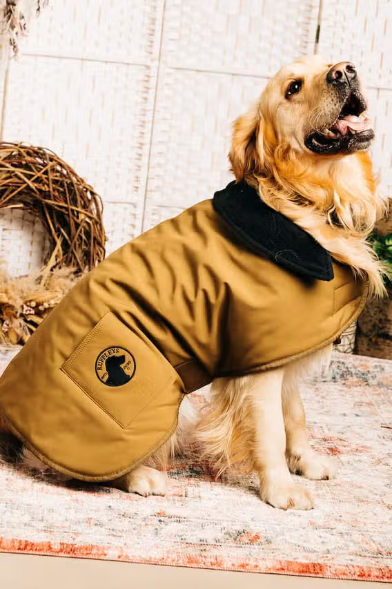 Ruffley's Waterproof Dog Coat - Tan